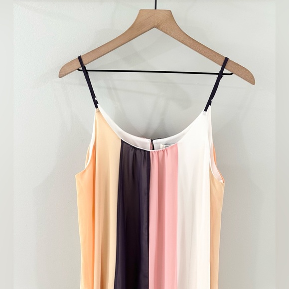 NWT She + Sky Multi Color Stripe Dress Size Large - Picture 3 of 5